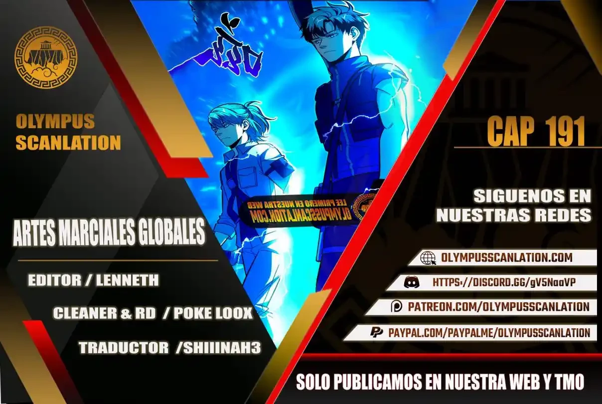 Artes Marciales Globales > Capitulo 191 > Page 01